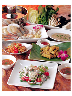 COCA Restaurant's famous Thai-Suki