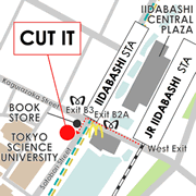Cut It, Cut-only Salon in Kagurazaka (Iidabashi), Tokyo