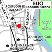 Elio Locanda Italiana, Italian Restaurant in Kojimachi, Tokyo