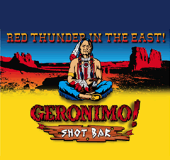 Logo of GERONIMO Shot Bar, International Bar in Roppongi, Tokyo