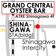 Grand Central Oyster Bar & Restaurant, Seafood Restaurant in Shinagawa, Tokyo