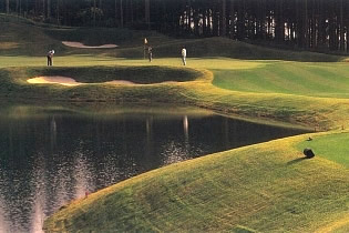 Photo from Haruna no Mori Country Club, Jack Nicklaus designed golf course in Gunma, Japan