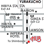 HUB Ginza Corridor, British Pub in Ginza, Tokyo 