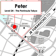 Peter, International Restaurant & Bar in The Peninsula Tokyo