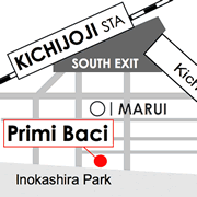 Primi Baci, Italian Restaurant in Kichijoji, Tokyo