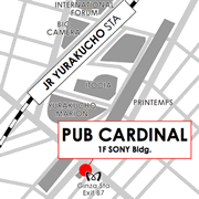 Pub Cardinal, Famous British Pub in Ginza, Tokyo