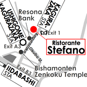 Ristorante Stefano, Italian Restaurant in Kagurazaka, Tokyo
