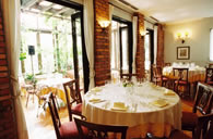 Italian villa style dining