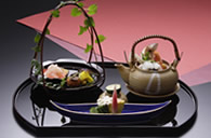 Traditional Japanese-style meals