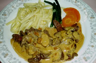 Beef Stroganoff