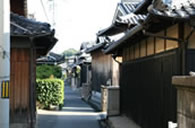 Traditional village setting