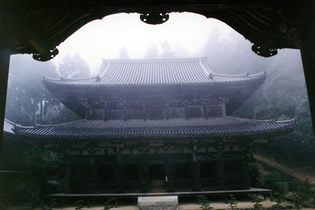 Photo from Shoshazan Engyoji Temple, Temple atop Mount Shosha in Himeji, Japan