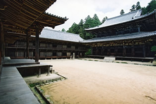 Photo from Shoshazan Engyoji Temple, Temple atop Mount Shosha in Himeji, Japan