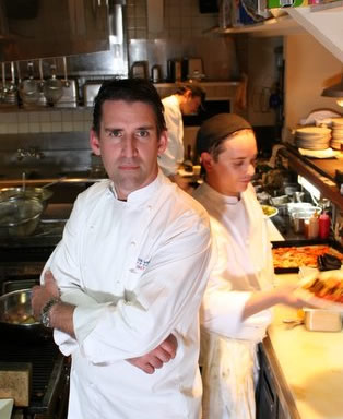 Chef and co-owner, Mark Vann