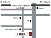 Topos, Music & Art Cafe in Nishi-Ogikubo, Tokyo